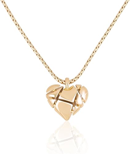 Reforged Heart Charm Necklace