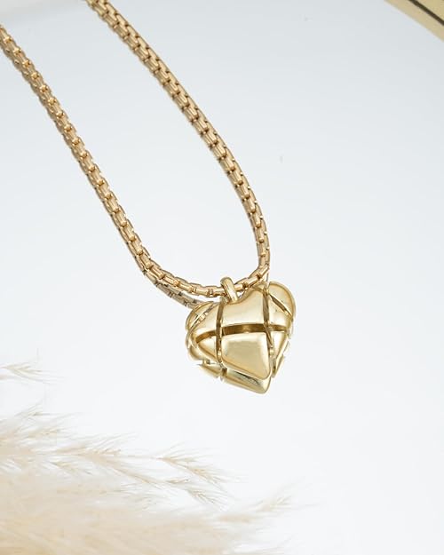 Reforged Heart Charm Necklace