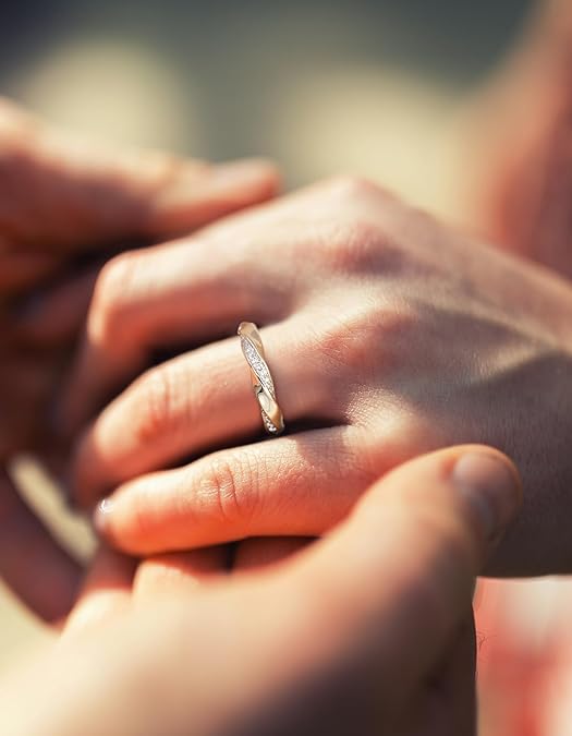 Stackable Eternity Band Rings